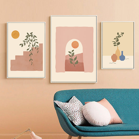 Soft Pale Abstraction Prints
