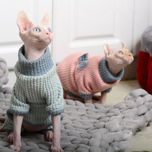 Cats Warm Hoodies Pajamas